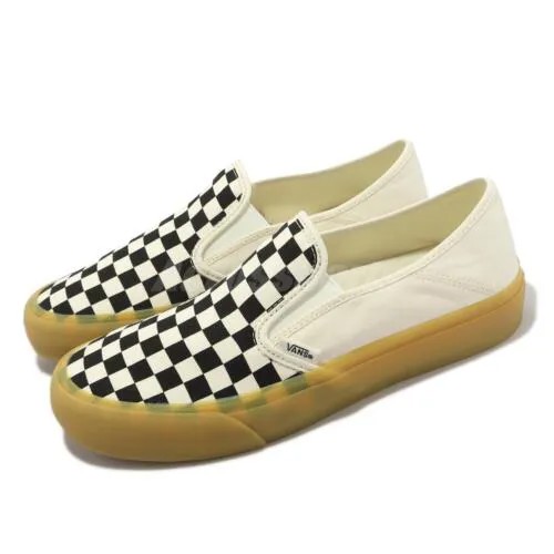 Мужская повседневная обувь Vans Slip-On SF Checkerboard Black Marshmallow VN0A5HYQ1KP