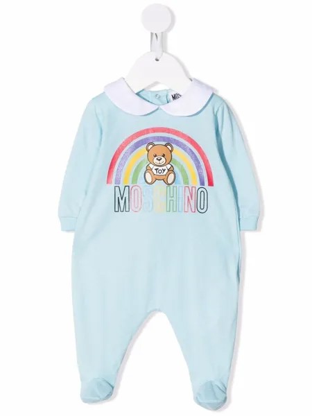 Moschino Kids пижама с принтом Teddy Bear