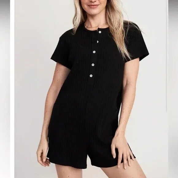 Комбинезон Old Navy Black в рубчик, размер S