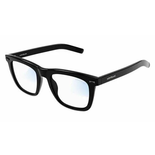 Солнцезащитные очки Montblanc MB0226S 005, прямоугольные, для мужчин, черный