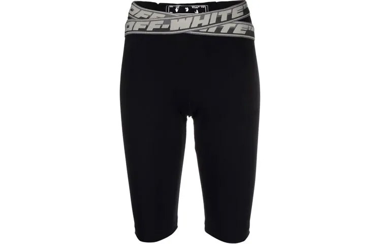 OFF-WHITE Женские повседневные шорты, цвет Black