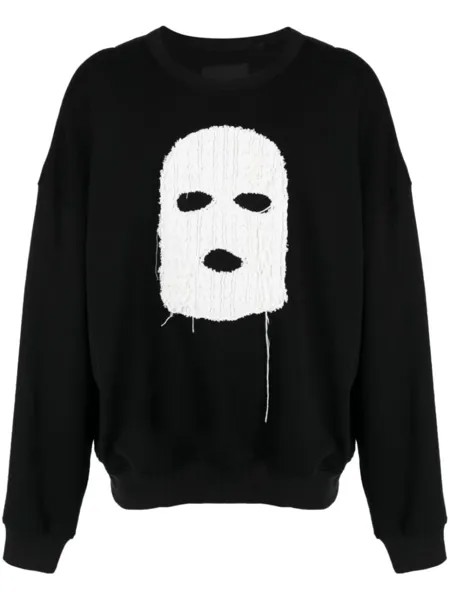 Mostly Heard Rarely Seen толстовка Ski Mask с аппликацией, черный