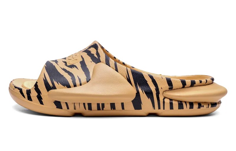 Шлепанцы мужские Tiger Stripe коричневые Jeep