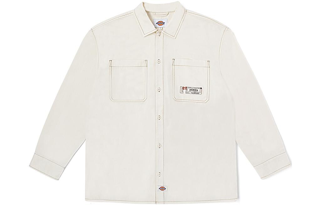 Рубашка унисекс Dickies, кремовый/белый