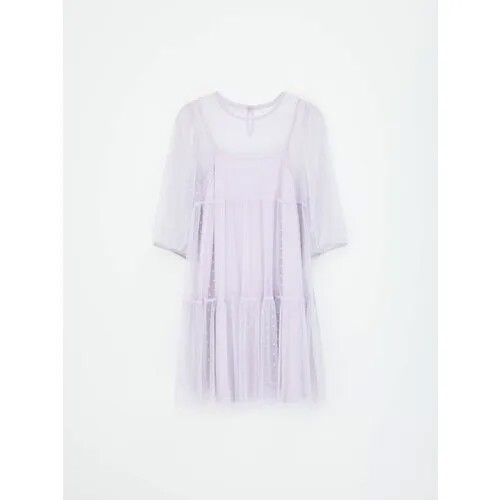Платье Sela, размер 128, фиолетовый