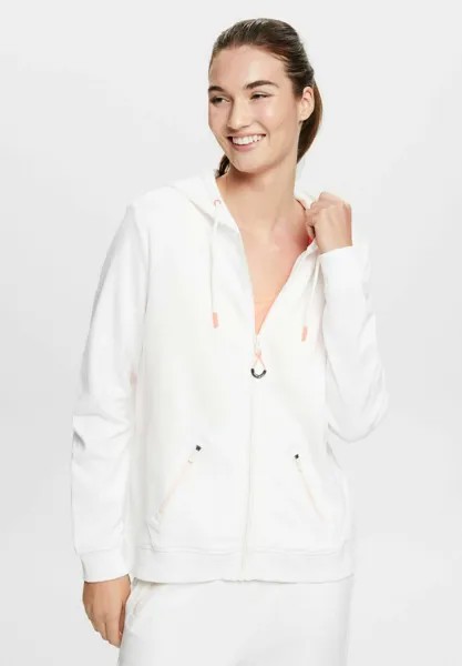 Толстовка с кремальерой Esprit КАРДИГАНЫ СВИТШОТЫ, кремовый