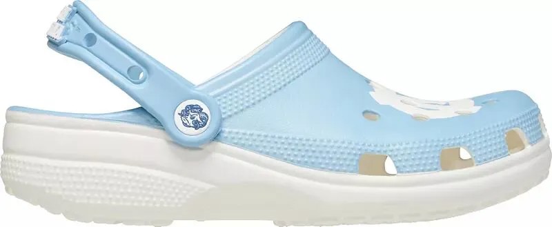 Классические сабо Crocs North Carolina Tar Heels, белый