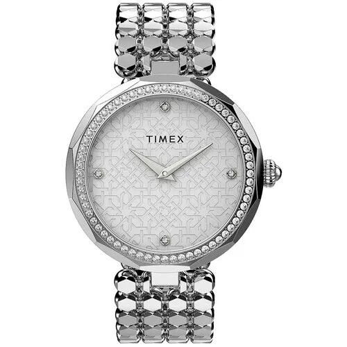 Наручные часы TIMEX Asheville Наручные часы Timex TW2V02500, серебряный, белый