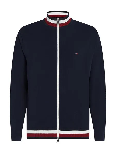 Вязаный кардиган Tommy Hilfiger, темно-синий