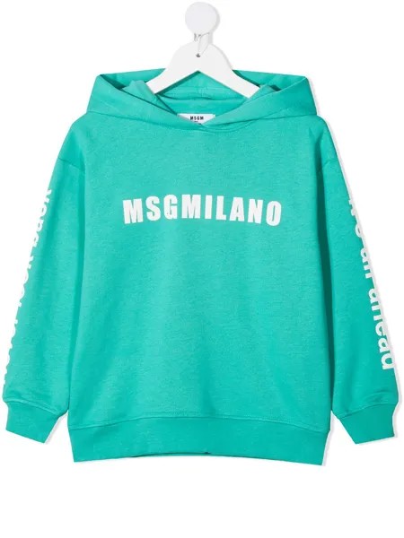 MSGM Kids худи с логотипом