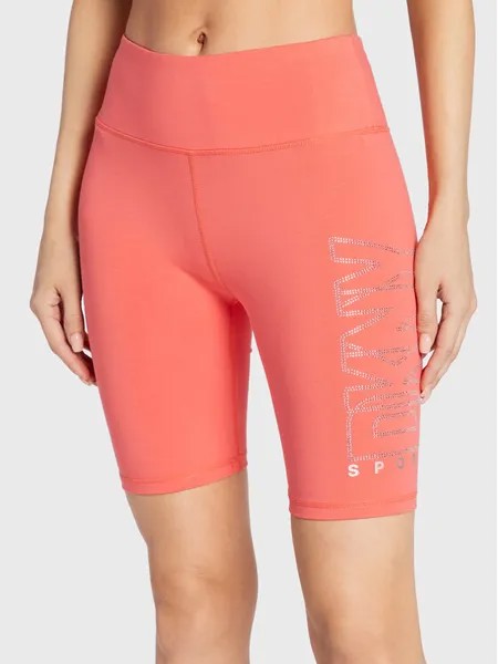 Байкерские шорты узкого кроя Dkny Sport, розовый