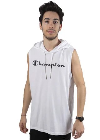 Майка мужская Champion Legacy American Classics Hooded Sleeveless T-Shirt белая L