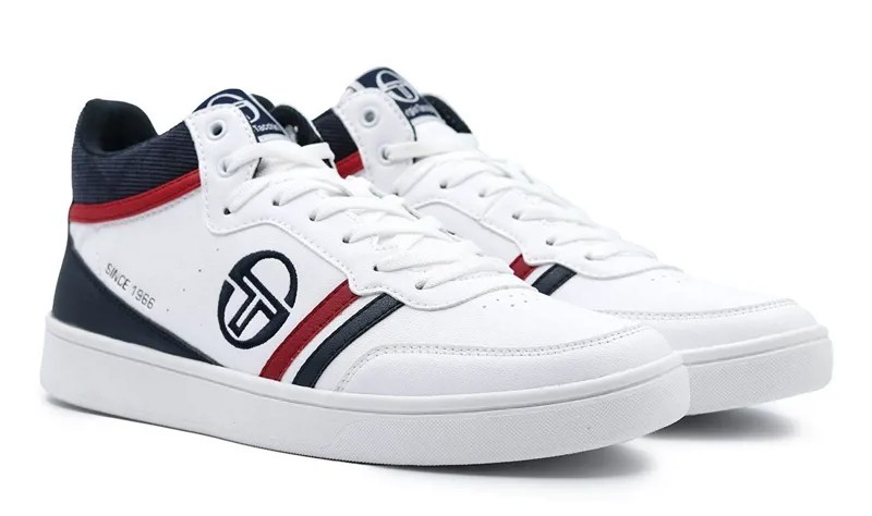 Кеды мужские Sergio Tacchini Retro Basket STM124020 белые 40 EU