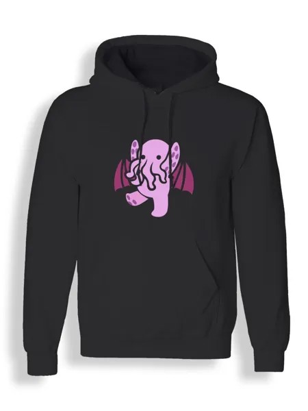 Худи унисекс СувенирShop Лавкрафт/Ктулху/Миф 12 черное S