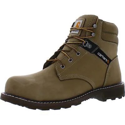 Мужские кожаные маслостойкие рабочие и защитные ботинки на шнуровке Carhartt BHFO 3042