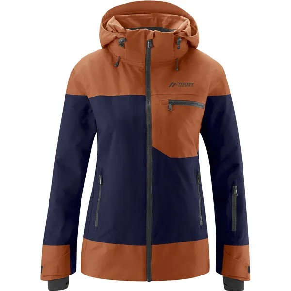 Куртка софтшелл Maier Sports Jacke Backline, цвет Dunkelorange