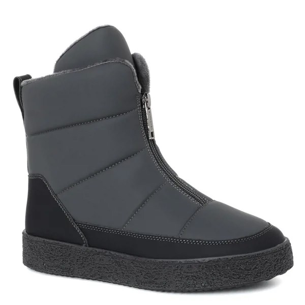 Дутики женские Tendance ZF1173-6-4 серые 39 EU