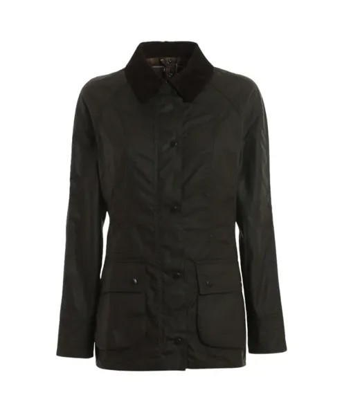 Классическая вощеная куртка Beadnell Barbour, зеленый