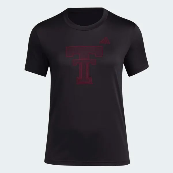 Футболка Texas Tech Bowl Adidas, цвет Black/Ncaa-Txt-7tb