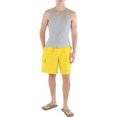 Мужские желтые плавки Polo Ralph Lauren Kailua Big - Tall XLT BHFO 4653