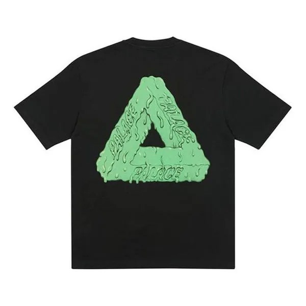 Футболка PALACE TRI-SLIME T-SHIRT Logo Green Short Sleeve Unisex Black, черный