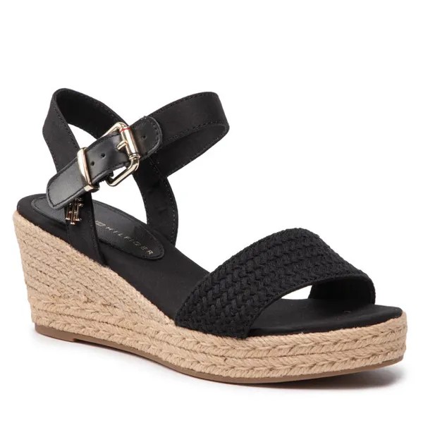 Эспадрильи Tommy Hilfiger ThTextured Low, черный