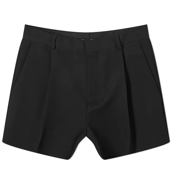 Шорты Botter Pleat Tailored Shorts, черный