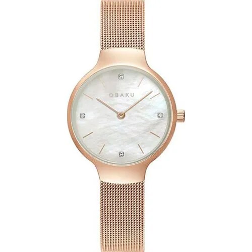Наручные часы OBAKU Mesh V241LXVWMV, золотой