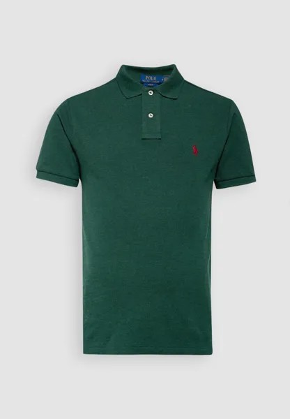 Рубашка поло SLIM FIT MESH POLO SHIRT Ralph Lauren, темно-зеленый