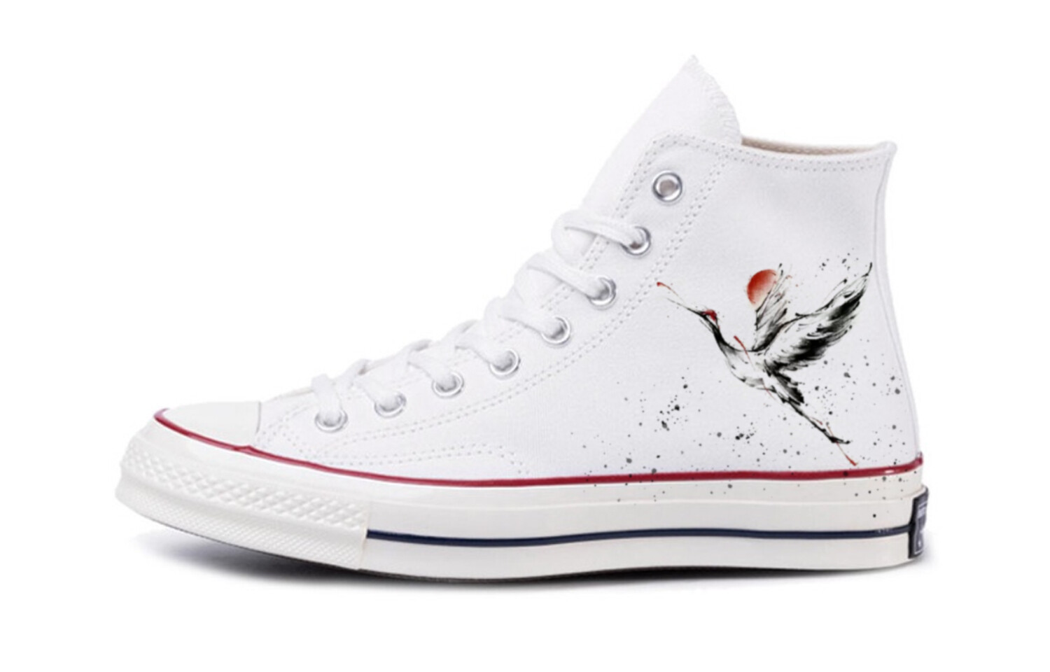Кеды Converse 1970s Canvas Shoes Unisex High-Top White, белые