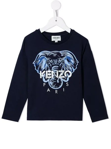 Kenzo Kids футболка с логотипом