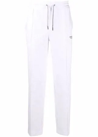 Emporio Armani спортивные брюки с кулиской и логотипом