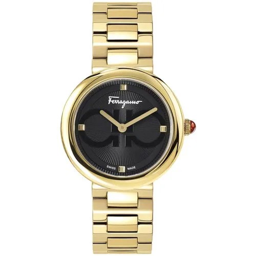 Наручные часы Salvatore Ferragamo Наручные часы Salvatore Ferragamo SFMF00521, золотой, черный