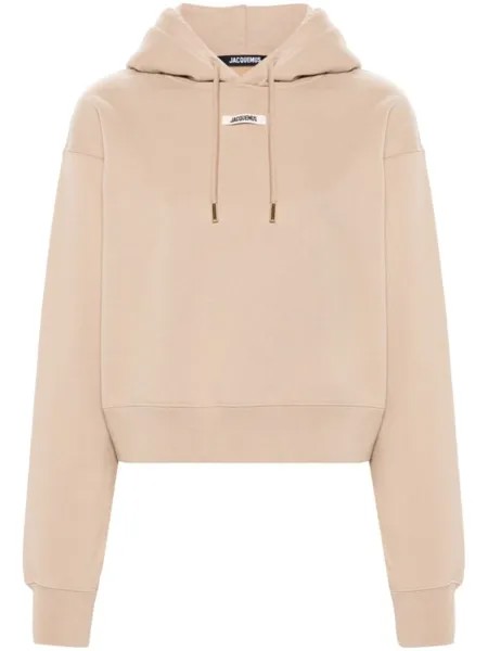 Jacquemus худи Le Gros Grain, коричневый
