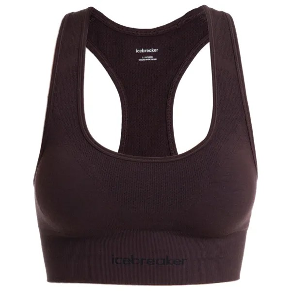Спортивный бюстгальтер Icebreaker Women's Merino Seamless Active Bra, цвет Bittersweet