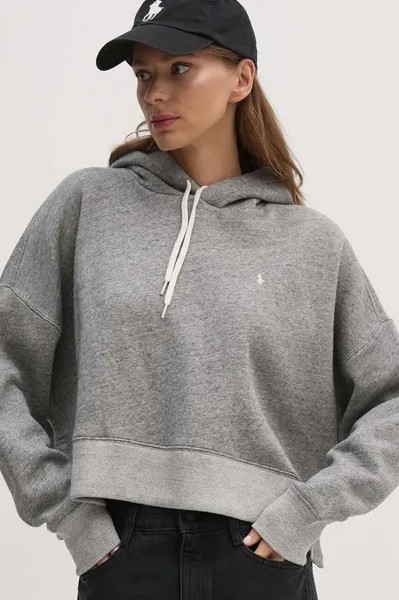 Толстовка Polo Ralph Lauren, серый