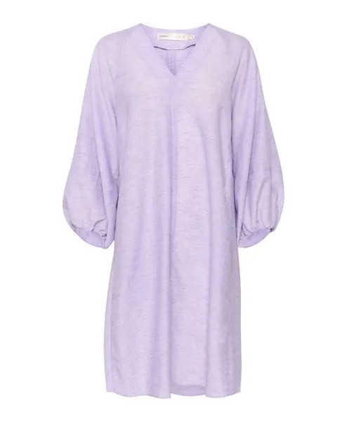 Лавандовое платье с пышными рукавами Inwear, фиолетовый