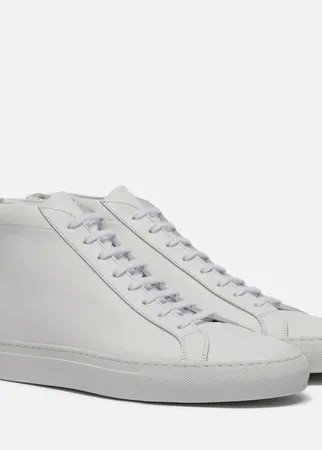 Мужские кеды Common Projects Original Achilles Mid, цвет белый, размер 41 EU