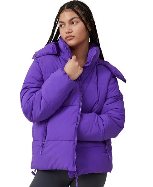 Женская куртка-пуховик для мам 3 COTTON ON, фиолетовый