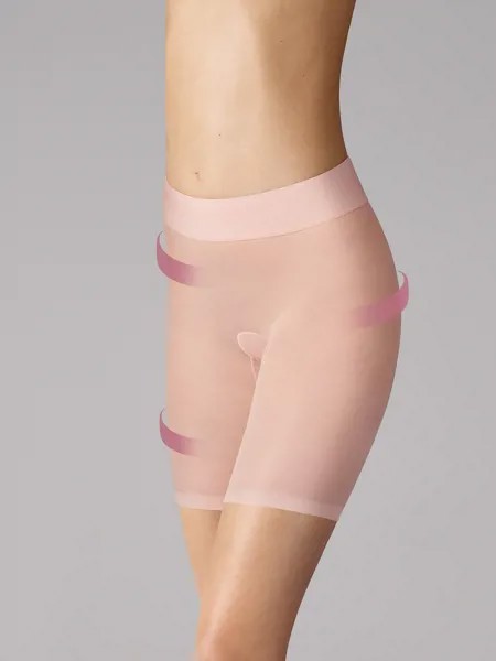 Sheer touch control shorts