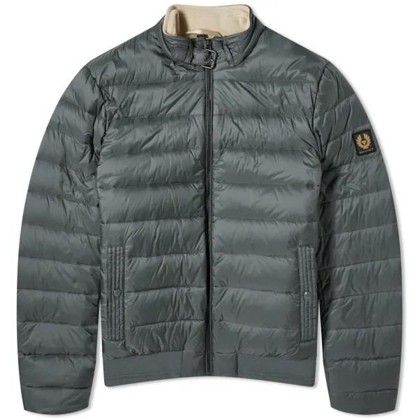 Куртка Belstaff Circuit Down, цвет Dark Mineral Green & Shell