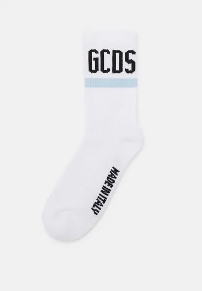 Носки LOGO SOCKS UNISEX GCDS, светло-синий