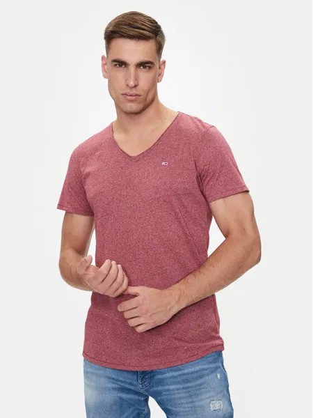 Футболка узкого кроя Tommy Jeans, красный