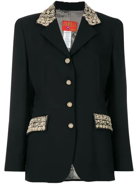 Kenzo Pre-Owned куртка с вышивкой бусинами