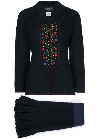 Chanel Pre-Owned костюм с пиджаком и юбкой