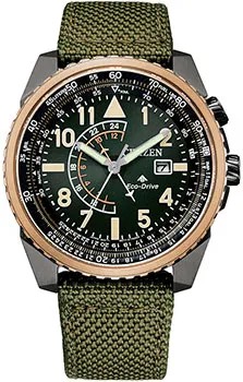 Японские наручные  мужские часы Citizen BJ7136-00E. Коллекция Promaster