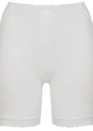 Alla Buone Трусы панталоны высокой посадки, размер 4XL(56), белый