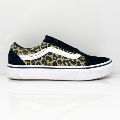 Vans Boys Off The Wall 721356 Черные повседневные кроссовки, размер 2