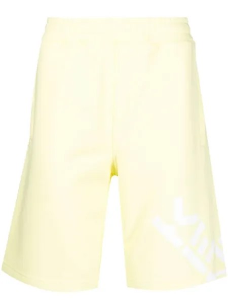 Kenzo спортивные брюки с логотипом, желтый