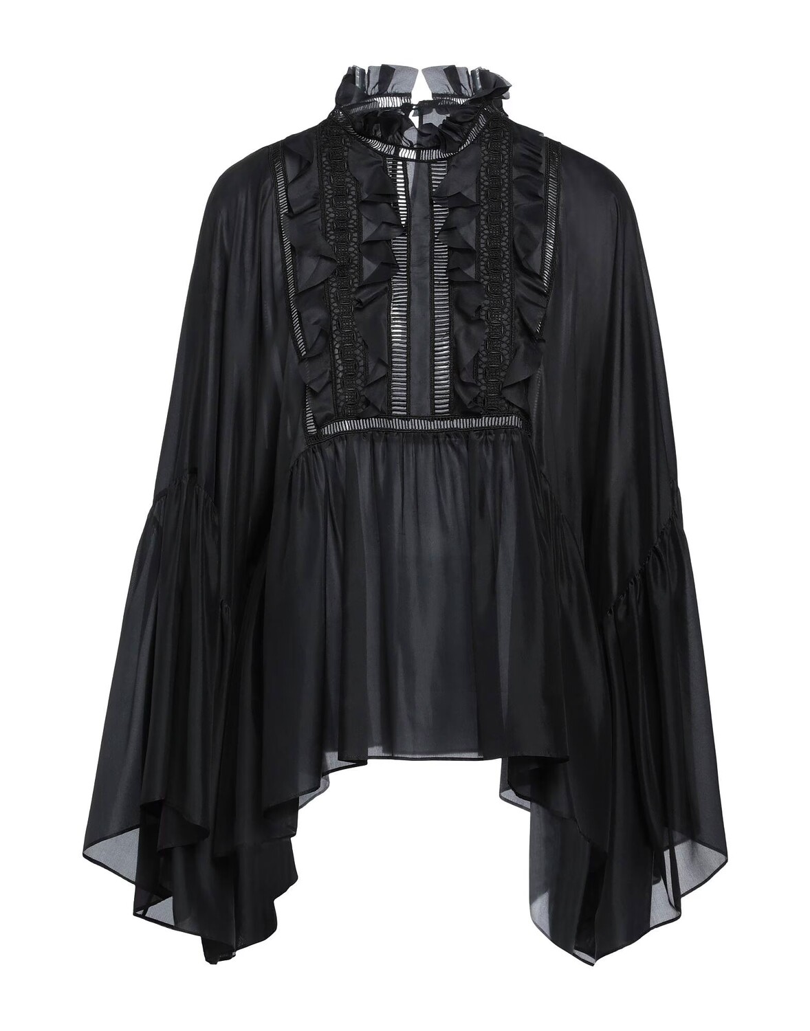 Рубашка Alberta Ferretti, черный